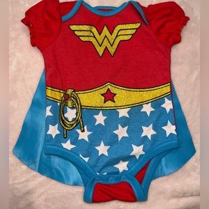 Wonder Woman costume with detachable cape. Size 18 months